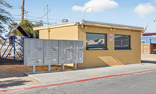 The mail stop at Willow Glen, Las Vegas